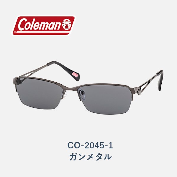 【サングラス】Coleman　コールマン　CO-2045　ガンメタル　シルバーの画像