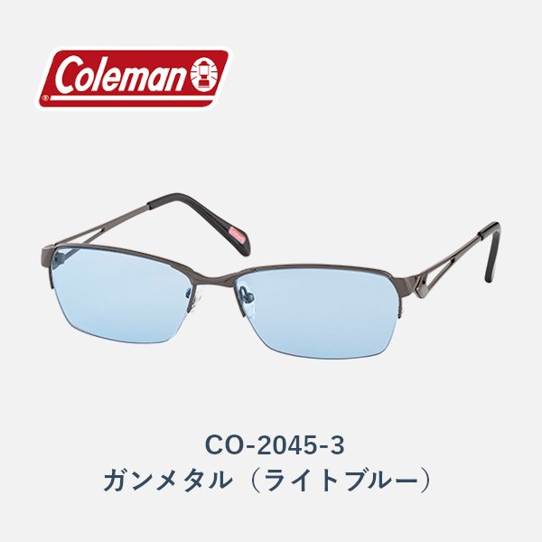 【サングラス】Coleman　コールマン　CO-2045　ガンメタル　シルバーの画像