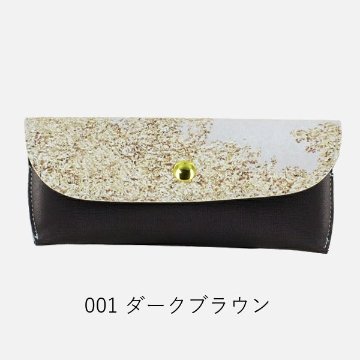 セミハード　マグネット式メガネケース　絵画タッチ　花柄ケース　2579の画像