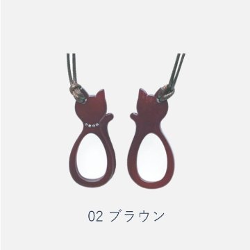 ペンダントルーペ　ねこの画像