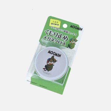 ムーミン　曇り止めメガネクロス　スナフキン柄の画像