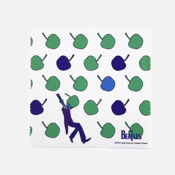 【ビートルズ】イエローサブマリン　Yellow Submarine　クリーニングクロス　Apples（BG-YSC 003）の画像