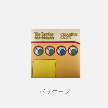 【ビートルズ】イエローサブマリン　Yellow Submarine　クリーニングクロス　Apples（BG-YSC 003）の画像