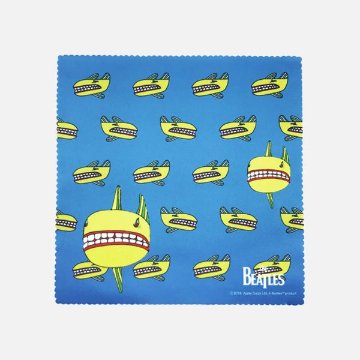 【ビートルズ】イエローサブマリン　Yellow Submarine　クリーニングクロス　Whales（BG-YSC 004）の画像