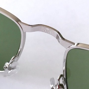 【ビートルズ】THE BEATLES　ヴィンテージサングラス　BG-KG17　シルバーの画像