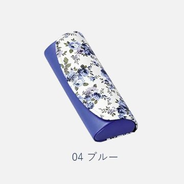 セミハードメガネケース　花柄　2160　ピンク　オレンジ　パープル　ブルーの画像