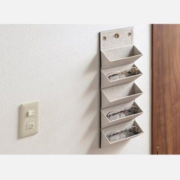 5本収納　コレクションケース　メガネケース　5890-01　ブラックの画像