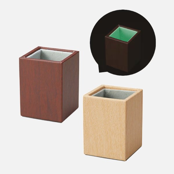 蓄光メガネスタンド　5911　ダークウッド　ウッド　ライトウッドの画像